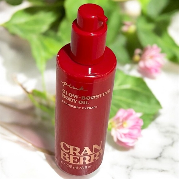 PINK Victoria's Secret Other - PINK Victoria’s Secret Cranberry Glow-Boosting Body Oil